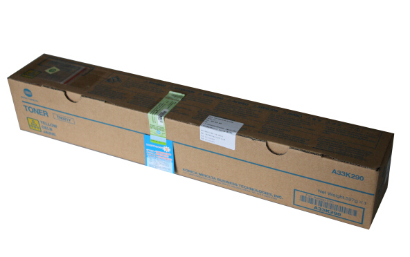 柯尼卡美能達C284e原裝碳粉 黃色 柯尼卡美能達C284e原裝碳粉 黃色