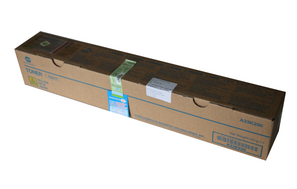 柯尼卡美能達C284e原裝碳粉 黃色 柯尼卡美能達C284e原裝碳粉 黃色