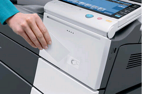 柯尼卡美能達(dá)C284e IC卡刷卡認(rèn)證輸出