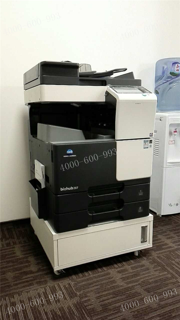 科頤辦公給金融企業成功安裝的柯尼卡美能達bizhub287復印機