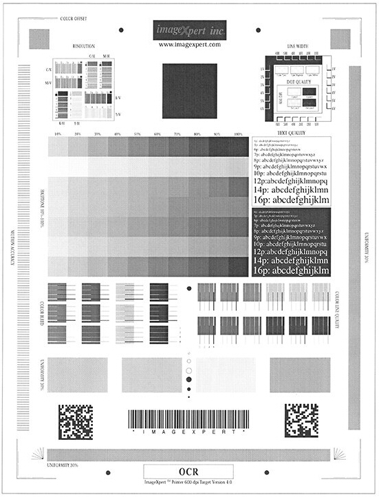 柯尼卡美能達306 A4打印樣張 -科頤辦公